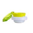 Contigo Bueno szívószálas gyerekkulacs snack tartóval, zöld robotos 350 ml Contigo Bueno szívószálas gyerekkulacs snack tartóval, zöld robotos 350 ml