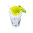 Contigo Bueno szívószálas gyerekkulacs snack tartóval, zöld robotos 350 ml Contigo Bueno szívószálas gyerekkulacs snack tartóval, zöld robotos 350 ml