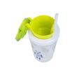 Contigo Bueno szívószálas gyerekkulacs snack tartóval, zöld robotos 350 ml Contigo Bueno szívószálas gyerekkulacs snack tartóval, zöld robotos 350 ml