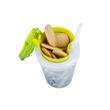 Contigo Bueno szívószálas gyerekkulacs snack tartóval, zöld robotos 350 ml Contigo Bueno szívószálas gyerekkulacs snack tartóval, zöld robotos 350 ml