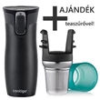 Contigo West Loop termosz 470 ml + ajándék teaszűrő