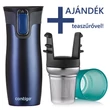 Contigo West Loop termosz 470 ml + ajándék teaszűrő