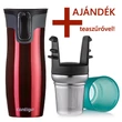 Contigo West Loop termosz 470 ml + ajándék teaszűrő
