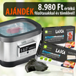 LAICA 8L-es sous vide medencés főző 700w AJÁNDÉK főzőtasakkal és fóliával LAICA 8L-es sous vide medencés főző 700w AJÁNDÉK főzőtasakkal és fóliával