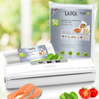 LAICA KOMPAKT PRO vákuumos fóliahegesztő gép 9 L /perc AJÁNDÉK vákuum zacskóva és fóliával LAICA KOMPAKT PRO vákuumos fóliahegesztő gép 9 L /perc AJÁNDÉK vákuum zacskóva és fóliával