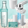 LAICA Genova HYDROSMART rendszerű csapra szerelhető mikroplasztik-stop vízszűrő 6 hónapra elegendő szűrőbetéttel + ajándék LAICA fém palack 0,5 liter LAICA Genova HYDROSMART rendszerű csapra szerelhető mikroplasztik-stop vízszűrő 6 hónapra elegendő szűrőbetéttel + ajándék LAICA fém palack 0,5 liter