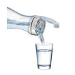 LAICA GlaSSmart üveg vízszűrő palack 1,1 liter, 1 db FAST DISK szűrővel 