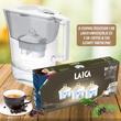 LAICA Prime Line Elegance Ivory vízszűrő kancsó 1db univerzális + 3 db Coffee & Tea szűrőbetéttel LAICA Prime Line Elegance Ivory vízszűrő kancsó 1db univerzális + 3 db Coffee & Tea szűrőbetéttel