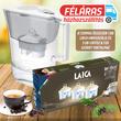 LAICA Prime Line Elegance Ivory vízszűrő kancsó 1db univerzális + 3 db Coffee & Tea szűrőbetéttel LAICA Prime Line Elegance Ivory vízszűrő kancsó 1db univerzális + 3 db Coffee & Tea szűrőbetéttel