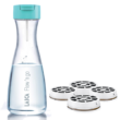 LAICA Flow 'n go vízszűrő palack 1 liter, 1+3 db FAST DISK szűrővel