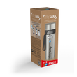 myLAICA duplafalú vízszűrő kulacs 1+2 db AJÁNDÉK FAST DISK szűrővel, szálcsiszolt rozsdamentes acél, fekete szilikon pánttal, 0,55 liter myLAICA duplafalú vízszűrő kulacs 1+2 db AJÁNDÉK FAST DISK szűrővel, szálcsiszolt rozsdamentes acél, fekete szilikon pánttal, 0,55 liter