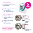 Ecozone mosógép és mosogatógép tisztító és vízkőoldó (6 alkalom)