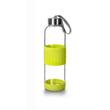 Green&Co trendi üvegkulacs szilikon bevonattal 360 ml lime zöld Green&Co trendi üvegkulacs szilikon bevonattal 360 ml lime zöld