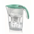 LAICA Stream Line Tiffany türkiz vízszűrő kancsó digitális kijelzővel 1+4 db bi-flux SLIM univerzális szűrőbetéttel