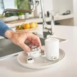 LAICA Genova MikroPLASTIK-STOP és METAL STOP HYDROSMART rendszerű csapra szerelhető vízszűrő