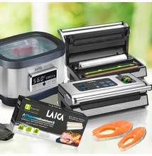 LAICA "Professional" sous vide csomag vákuumos fóliahegesztővel és vákuumfóliával