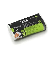 LAICA BPA mentes vákuumfólia tömlő (2db légcsatornás, EXTRA erős 20cm*600cm-es vákuumcsomagoló tekercs)