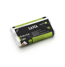 LAICA BPA mentes vákuumfólia tömlő (2db légcsatornás, EXTRA erős 15x300cm-es vákuumcsomagoló tekercs)
