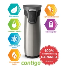 Contigo Aria termosz - 470 ml, szürke 