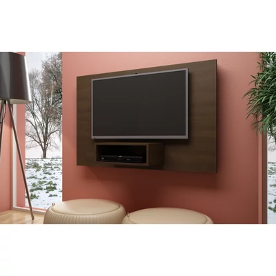Bonita polcos TV panel (sötétbarna)