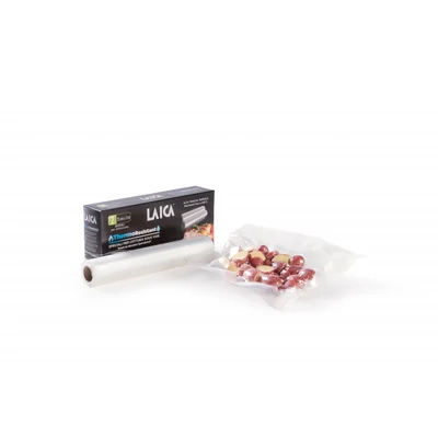 LAICA sous vide fólia szuvidáláshoz (2db BPA mentes, légcsatornás 25*300cm-es főzőtömlő)