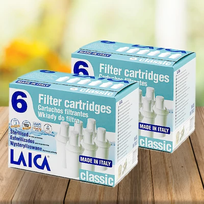 LAICA 12 hónapra elegendő classic vízszűrőbetét csomag INGYENES SZÁLLÍTÁSSAL