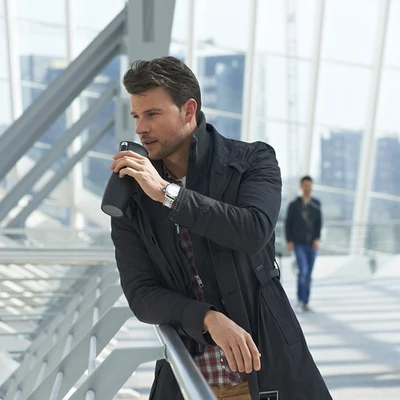 Contigo West Loop matt fekete termobögre