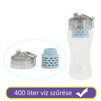 ÖKO nanotechnológiás vízszűrő kulacs - 1 l - 