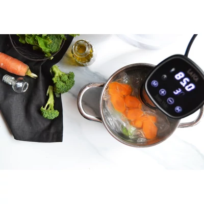 LAICA sous vide fólia szuvidáláshoz (2db BPA mentes, légcsatornás 25*300cm-es főzőtömlő)