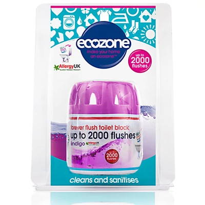 Ecozone wc tartály illatosító és vízkövesedés gátló (2000 öblítéshez) indigo