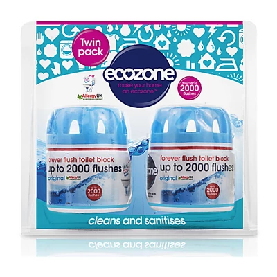 Ecozone wc tartály illatosító és vízkövesedés gátló duo (2*2000 öblítéshez)