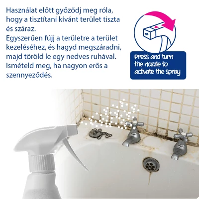 Ecozone penészölő - és eltávolító spary 500ml