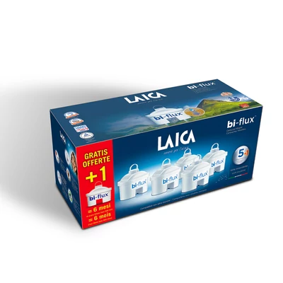 LAICA Prime Line Spring 3 literes vízszűrő kancsó barack 1+6 db univerzális szűrőbetéttel
