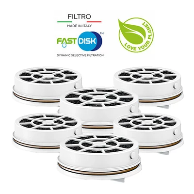 LAICA FAST DISK aktívszén szűrő 6 db