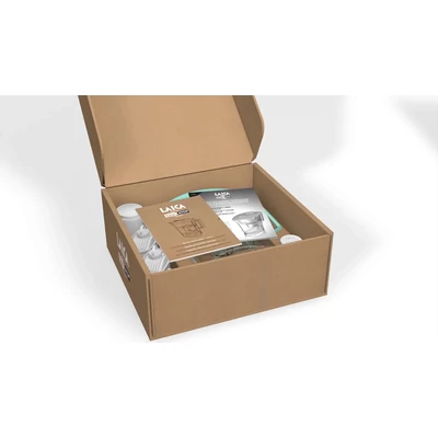 LAICA MikroPLASTIK-STOP vízszűrő szett (kancsó+mikroplastic-stop szűrőbetét+ 3 db bi-flux szűrőbetét)