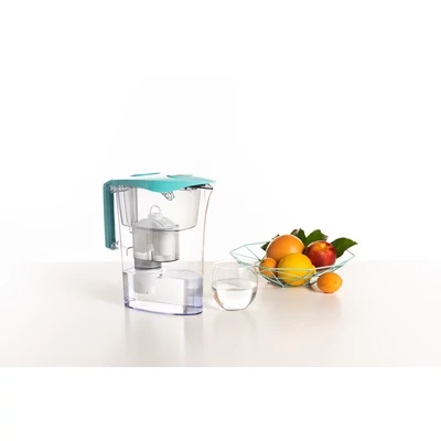 LAICA MikroPLASTIK-STOP vízszűrő szett (kancsó+mikroplastic-stop szűrőbetét+ 3 db bi-flux szűrőbetét)