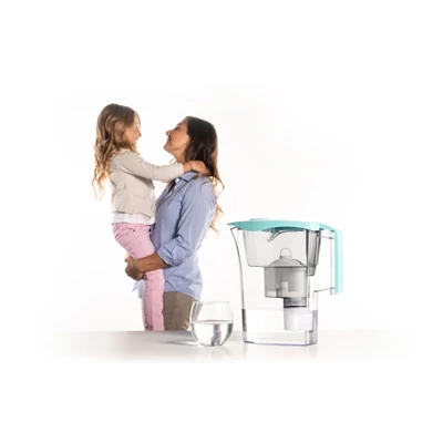 LAICA MikroPLASTIK-STOP vízszűrő szett (kancsó+mikroplastic-stop szűrőbetét+ 3 db bi-flux szűrőbetét)