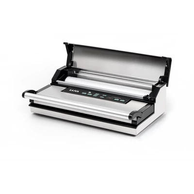 LAICA PRÉMIUM PRO 40 cm-es vákuumos fóliahegesztő gép 25 L / perc 47.000 Ft értékű AJÁNDÉK vákuumfóliával és tömlővel