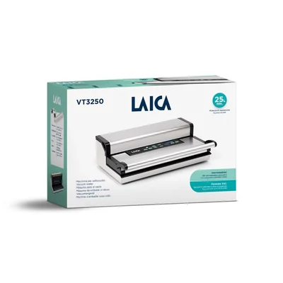 LAICA PRÉMIUM PRO 40 cm-es vákuumos fóliahegesztő gép 25 L / perc 47.000 Ft értékű AJÁNDÉK vákuumfóliával és tömlővel