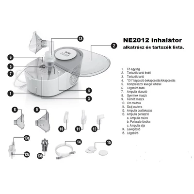 LAICA NE2012 Kompresszoros inhalátor