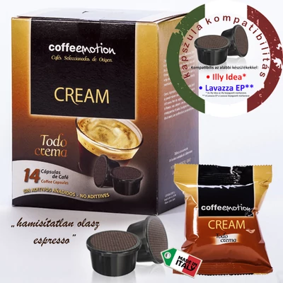 Coffeemotion CREAM kávékapszula (14 db)